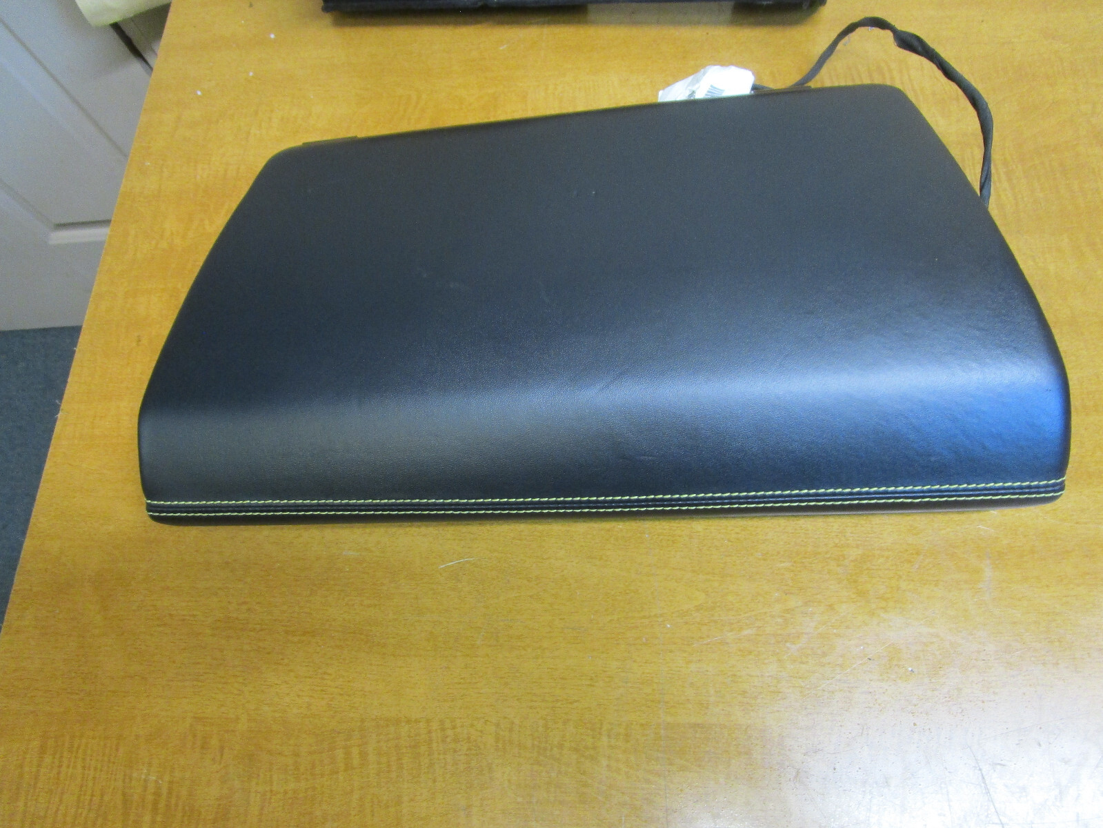 Ferrari 458 - Glove Compartment Door Black With Yellow Stitching - P/N 81498200