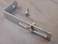CHROME GUITAR PICKGUARD MOUNTING BRACKET