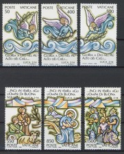 Vatican 1988 : Arts - Good Set Very Fine MNH Stamps