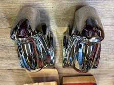 1955 Chrysler Windsor 300 Nos Mopar Front Chrome Bumper Guards 1553919 1553918