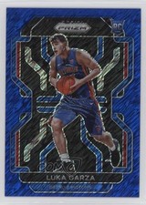 2021-22 Panini Prizm Blue Shimmer Prizm 18/30 Luka Garza #303 0ad