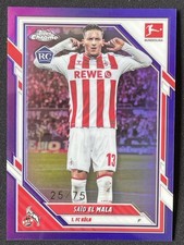 Said El Mala 2025-26 Topps Chrome Bundesliga Purple Refractor Base RC /75 #50