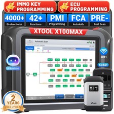 2026 Xtool X100max Kc501 Key Programmer Diagnostic Tool Ecu Program Auto Scanner