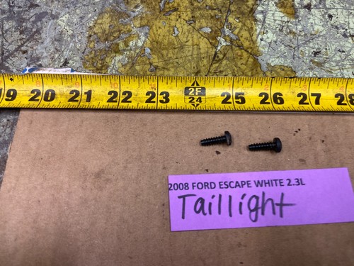 08-12 ESCAPE TAILLIGHT BOLTS AND SCREWS SET OF 2 - Picture 2 of 9