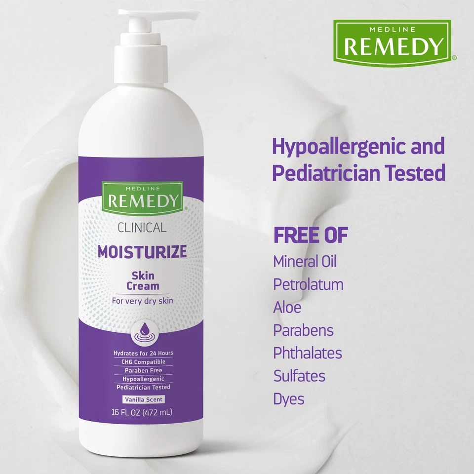 Medline-MSC092416A Remedy Nourishing Skin Cream with Phytoplex - 16 Ounce - Pack - Image 4 of 4