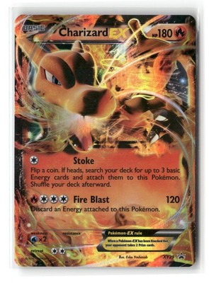 Charizard EX Holo Holo Promo XY Promo XY29 Pokemon Moderately Played
