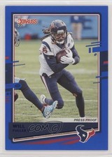 2020 Panini Donruss Press Proof Blue Will Fuller V #115 2qw