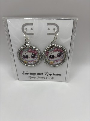 Cartoon Cat Earrings