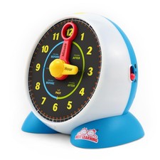 Learning Clock - Educational Talking Learn to Tell Time Teaching Toy with Qui...
