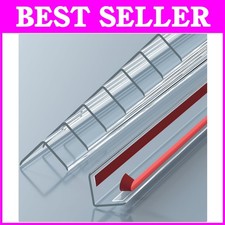 Clear Corner Protectors - 8PCS, 31.5" - Self Adhesive Guards