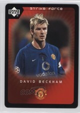 2003 Upper Deck Manchester United Strike Force David Beckham #4 0k0