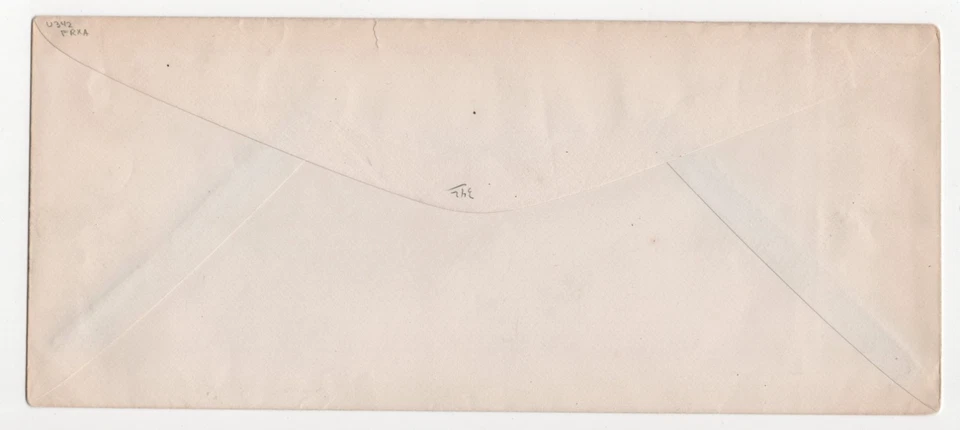 US 1887 STAMPED ENVELOPE SCOTT #U342 ENTIRE MINT VF - Image 2 of 2