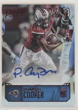 2016 Panini Prestige Rookie Signatures Xtra Points Red Pharoh Cooper Auto 9pd