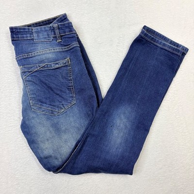 Colours Alexander Julian Mens 34x32 Stretch Straight Leg Blue Jeans AU9C6E0WZP