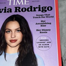 Olivia Rodrigo TIME MAGAZINE ,MARCH 2024 SPECIAL EDITION  Great Pics. 96 Pages