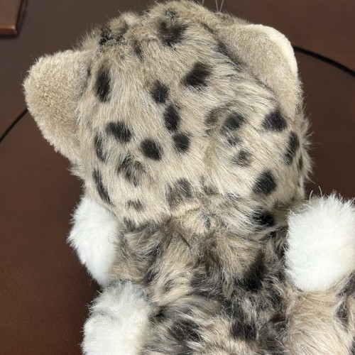 Commonwealth Spotted Cat Kitten Plush Stuffed Animal Green Eyes Whiskers Purrs - Picture 11 of 11