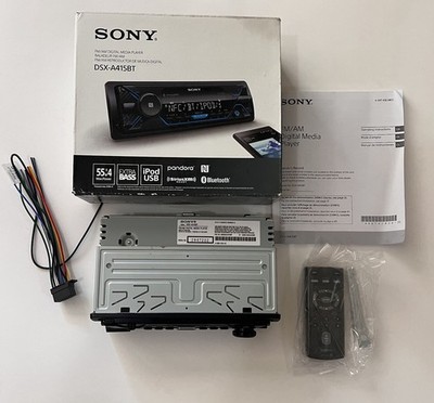 Sony DSX-A415BT Bluetooth Digital Media Car Stereo Receiver New Open Box