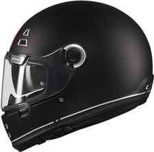 MT Jarama SV - Matt Black Motorcycle Helmet
