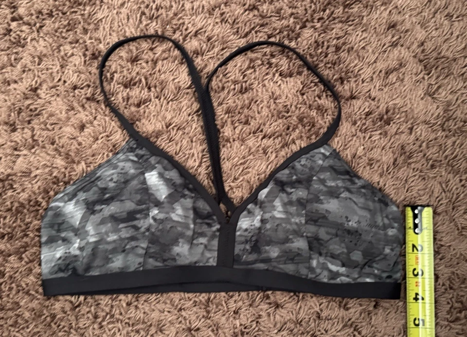 Женский Oakley черный и серый камуфляж бикини верх - без размера ярлык | стиль 582001-01K - Изображение 4 из 4