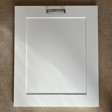 Howdens Shaker White Gloss Kitchen Base Door 60cm