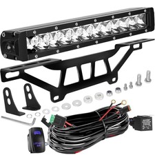 Maverick X3 Shock Tower Light Bar with Mount Bracket and Rocker Switch White