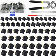 75Pcs High Heel Replacement Tips Set with Repair Tools - Shoe Repair Kit