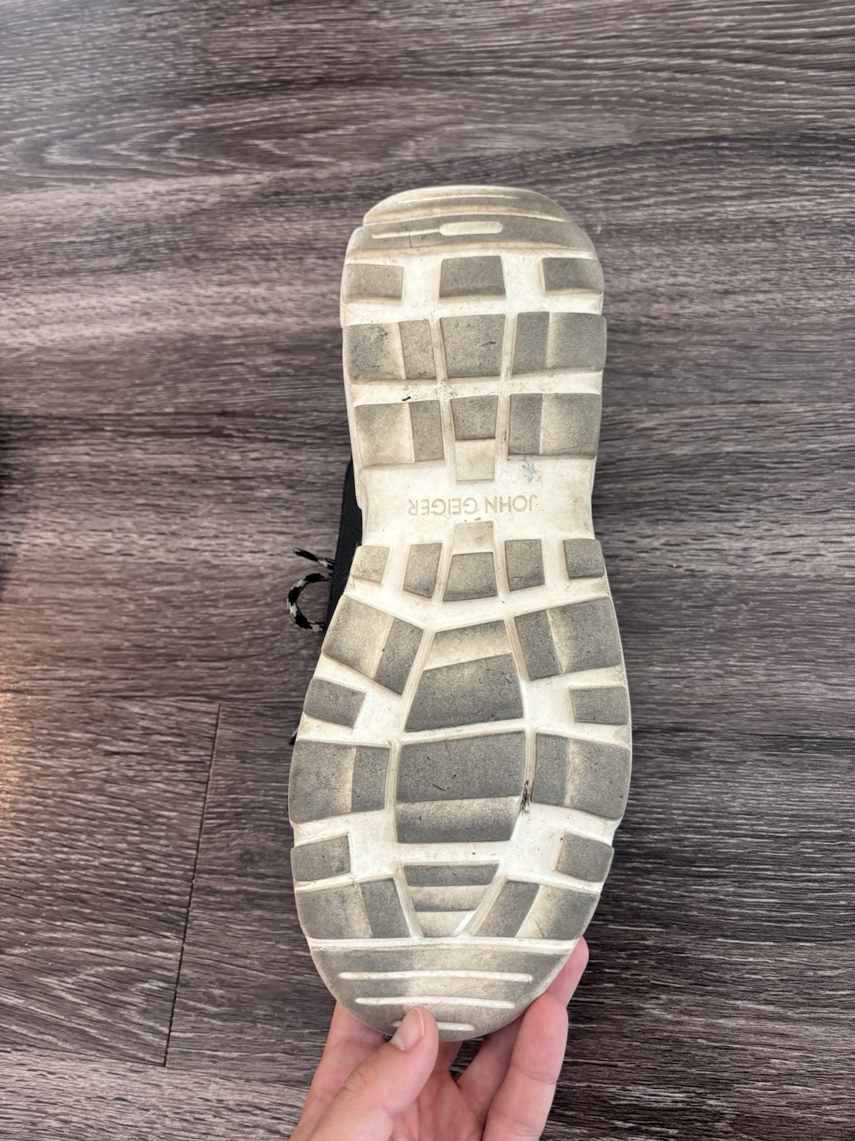 John Geiger Sneaker 003 Black Python Holographic … - image 8