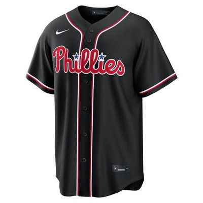 Philadelphia Phillies Bryce Harper #3 Nike Black Out Fashion 2026