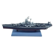 20.5cm Diecast 1/1000 WWII USS Massachusetts BB-59 Battleship Model Souvenir