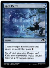 MTG Spell Pierce C Kamigawa: Neon Dynasty 80 LP