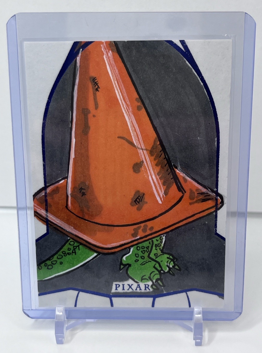 2025 Topps Toy Story 30 Years Disney Sketch Card REX 1/1 Ryan Thompson