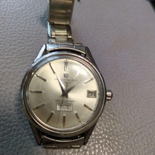 Citizen Young Seven Automatic Watch Men's Silver Dial Day Date Used