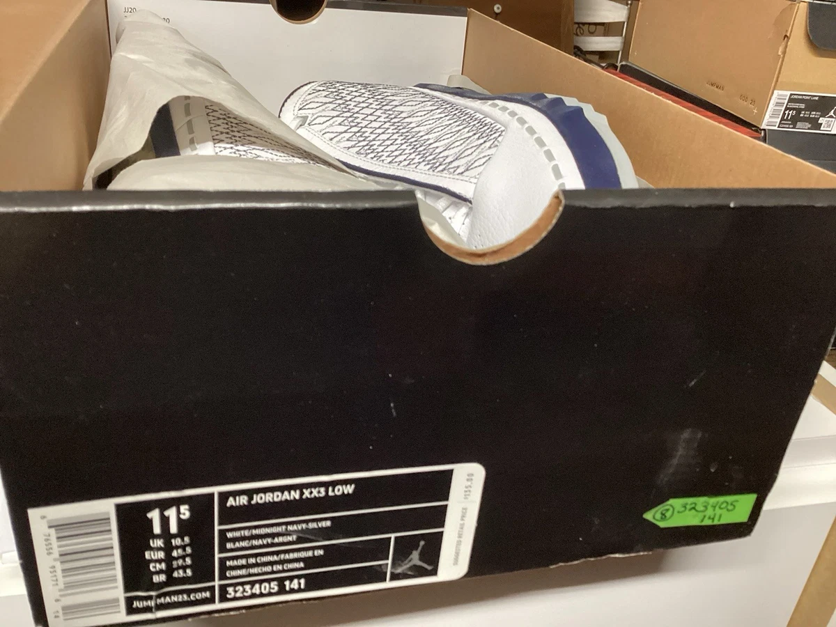 Jordan 23 OG Low White Midnight Navy | eBay