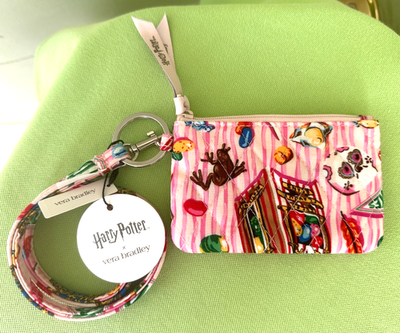 Vera Bradley Harry Potter Honeydukes Large Backpack ID Case Card Wallet Lanyard VERA BRADLEY HARRY POTTER BACKPACK+EARBUD CHARM+ID LANYARD  main image 4