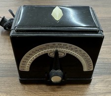 Antique FRANZ Electric Metronome Black Model LM-FB-4 Sound Top Light Working