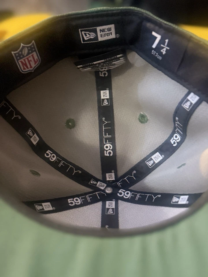 Green Bay Packers New Era Historic Sideline 59Fifty fitted 7 1/4 - Image 2 of 2