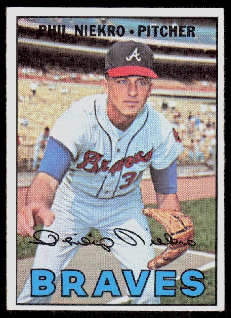 1967 Topps Phil Niekro #456
