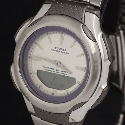 CASIO AW-S90 Solar Analog Digital Uhr für Damen und Herren