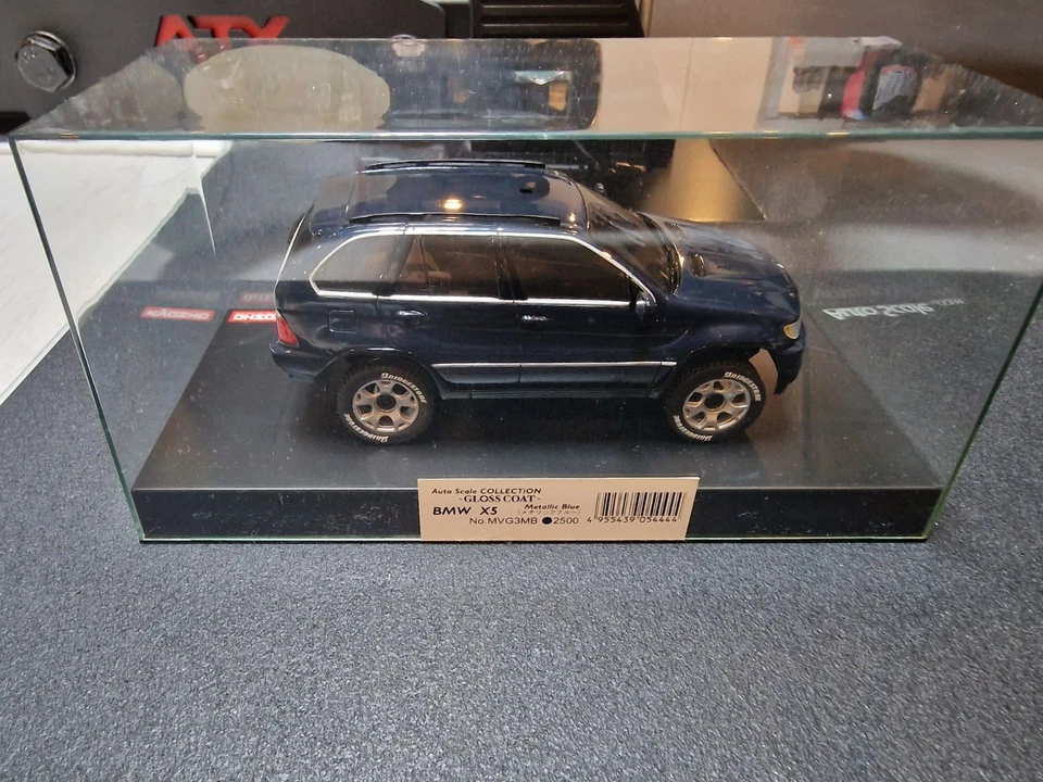 Kyosho - Mini-Z Overland - BMW X5 autoscale- 1/28 - gris -dark blue - Photo 4/4