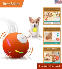 Interactive Dog Toy Ball - Durable  Waterproof with Multiple Modes