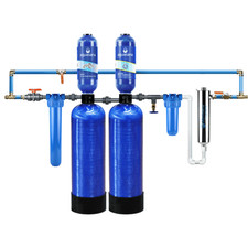 Aquasana Well Whole House Filtration + UV + Salt-Free Conditioner + Pro-Grade Ki