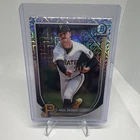 Topps 2025 Bowman Chrome Paul Skenes #30 Pittsburgh Pirates MLB Baseball Card