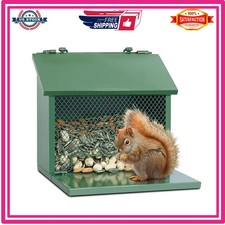 Metal Squirrel Feeder, Squirrel Feeders for Outside