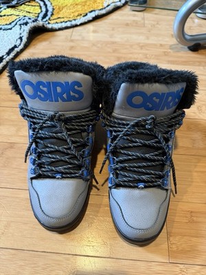Osiris Vintage Skate Shoes NYC 83 Shearling Size 10
