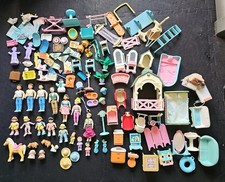 Vintage Fisher Price Loving family Dolls Figures Furniture Accessories HUGE Lot