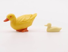 FIGURAS PLAYMOBIL PATO Y PATO ESTANQUE CALA RÍO RIA LAGO LAGUNA GRANJA