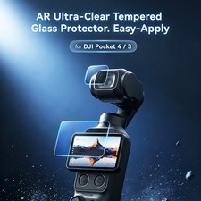 AR Tempered Glass Screen Protector Action Camera for DJI Pocket 4/3