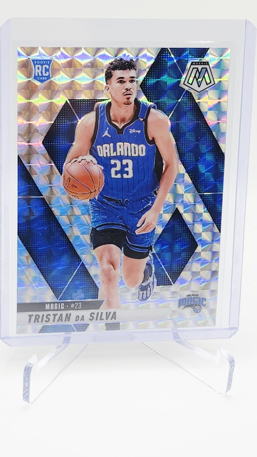Tristan da Silva - 2024-25 Panini Mosaic Rookies #230 Mosaic Prizm (RC)