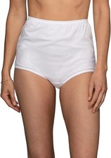 VANITY FAIR - 3 PACK - Perfectly Yours nylon briefs 15711 White size 11/4XL
