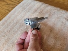 Rare 1940s 1950s Singer Automobile Hood Ornament Original Rare 1940s 1950s Singer Automobile Hood Ornament Original